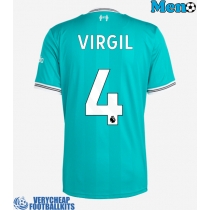Liverpool Virgil van Dijk #4 Replica Third Shirt 2025-26 Short Sleeve
